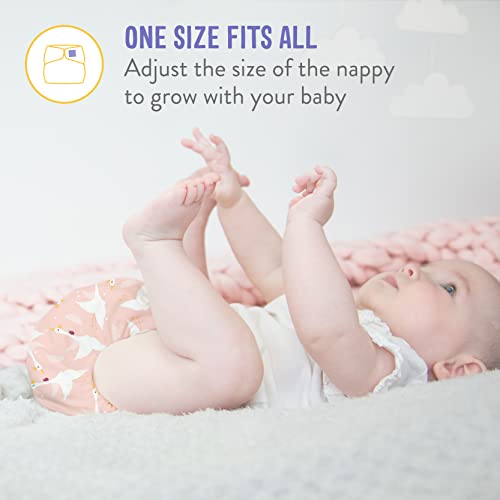 Bambino Mio, miosolo classic all-in-one cloth diaper, sail away