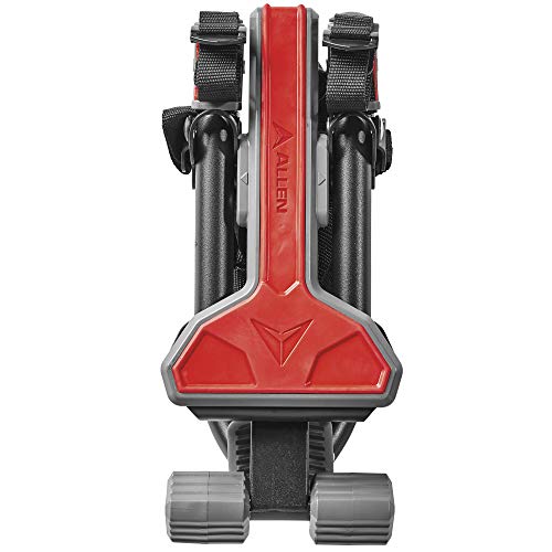 Allen Sports Ultra Compact Folding 1-Bike Trunk Mount Rack, Model MT1-B, Gray powder coated