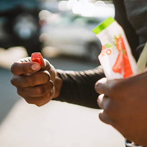 PROBAR - Bolt Organic Energy Chews, Strawberry, Non-GMO, Gluten-Free, USDA Certified Organic, Healthy, Natural Energy, Fast Fuel with Vitamins B and C (12 Count)