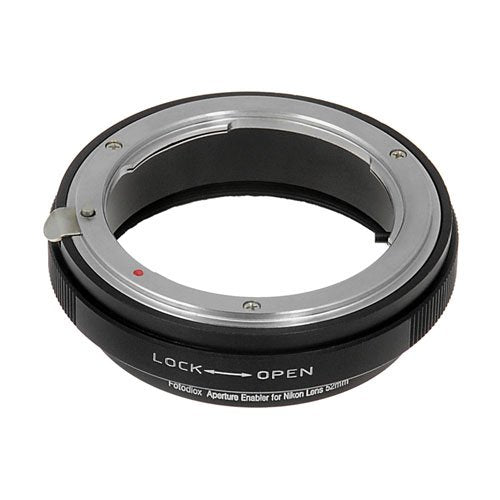 Fotodiox Aperture Control 52mm Filter Adapter for Nikon G/DX Lens in Reverse Mount for Macro Photography