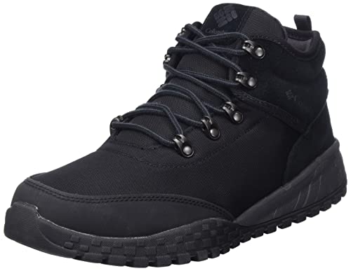 Columbia Men's Fairbanks Mid, Black/Shark, 9
