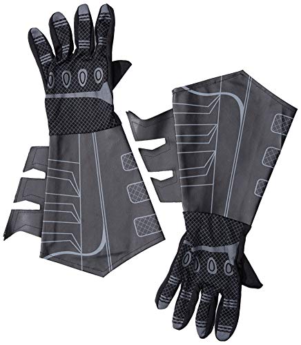 Rubie's mens Batman Dark Knight Rises, Batman Gauntlets adult sized costumes, Black, One Size US