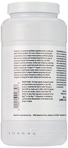 Seachem Purigen Organic Filtration Resin - Fresh and Saltwater 500 ml (116016308)