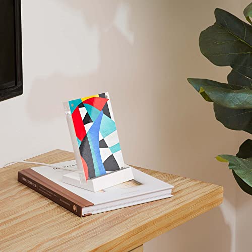 Twelve South PowerPic mod | Multi-Position Wireless 10W Qi Charger for iPhone/Wireless Charging Smart Phones and AirPods Pro (White)