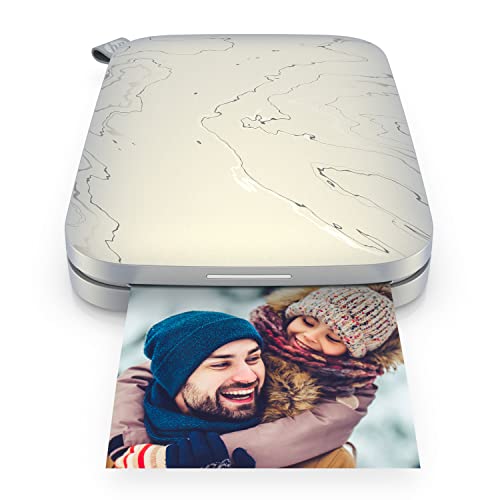 HP Sprocket Select Portable 2.3x3.4' Instant Photo Printer (Eclipse) Print Pictures on Zink Sticky-Backed Paper from your iOS and Android Device.
