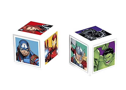 Marvel Top Trumps Match Board Game Multilingual Edition, Play with Your Favorite Super Heroes Including Iron Man, Spider-Man and Captain America, Family Game for Ages 4 and up