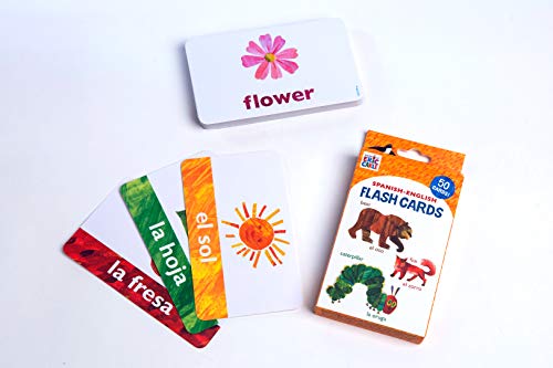 World of Eric Carle (TM) Spanish-English Flash Cards: (Bilingual Flash Cards for Kids, Learning to Speak Spanish, Eric Carle Flash Cards, Learning a Language)