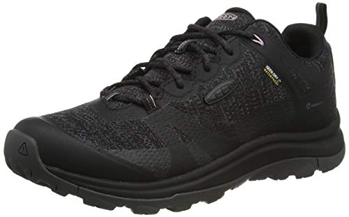 KEEN womens Terradora 2 Waterproof Low Height Hiking Shoe, Black/Magnet, 9 US