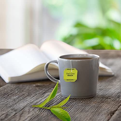 Bigelow Earl Grey Green Tea, Caffeinated, 20 Count (Pack of 6, 120 Total Tea Bags