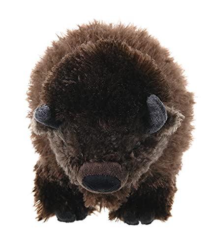 WILD REPUBLIC Bison, Cuddlekins, Stuffed Animal, 12 inches, Gift for Kids, Plush Toy, Fill is Spun Recycled Water Bottles