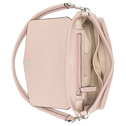 Calvin Klein Ava Novelty Demi Shoulder Bag, Rosewood Textured