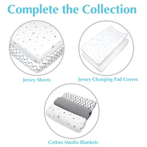 American Baby Company 100% Natural Cotton Value Jersey Knit Fitted Pack N Play Playard Sheet, Pink, Soft Breathable, for Girls