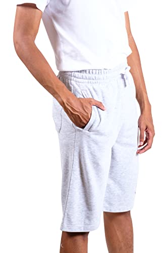 Ultra Game NBA Golden State Warriors Mens French Terry Shorts, Heather Gray, XX-Large