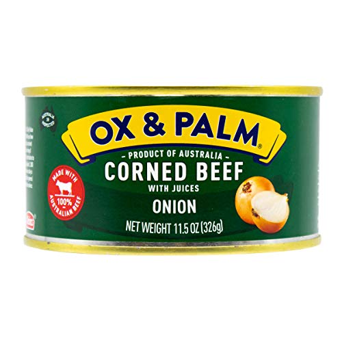 Ox and Palm Corned Beef, Onion Flavored, 11.5 Oz (Pack of 1)
