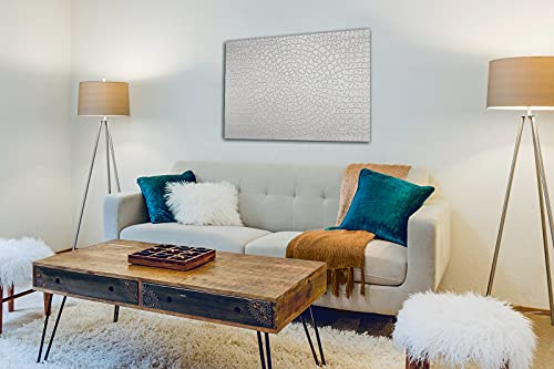 Ravensburger Krypt Silver 654 Piece Blank Jigsaw Puzzle Challenge for Adults – Every Piece is Unique, Softclick Technology Means Pieces Fit Together Perfectly