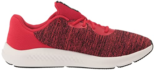Under Armour Men's Charged Pursuit 3 Twist Running Shoe, (600) Red/Red/Black, 11.5