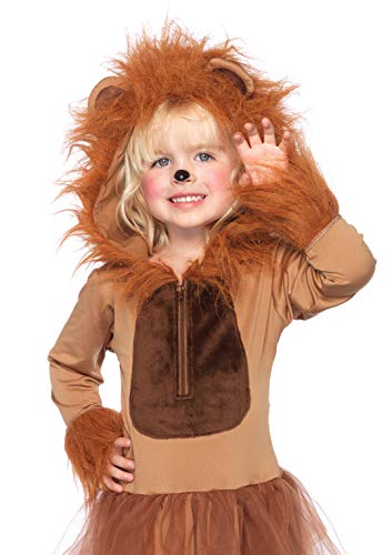 Leg Avenue Children's Cuddly Lion Costume, Small/Petite, Brown