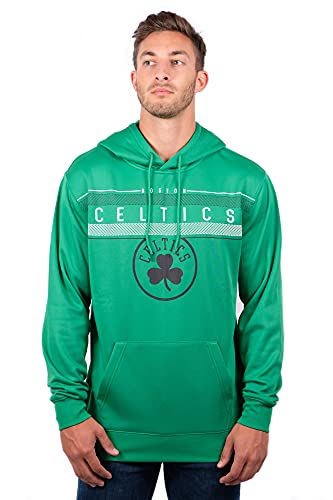 Ultra Game NBA Men's Fleece Midtown Pullover Sweatshirt, Medium