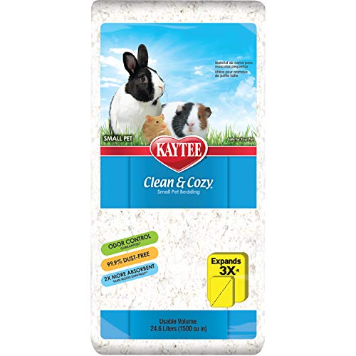 Kaytee Clean and Cozy White Small Animal Pet Bedding 24.6 Liters