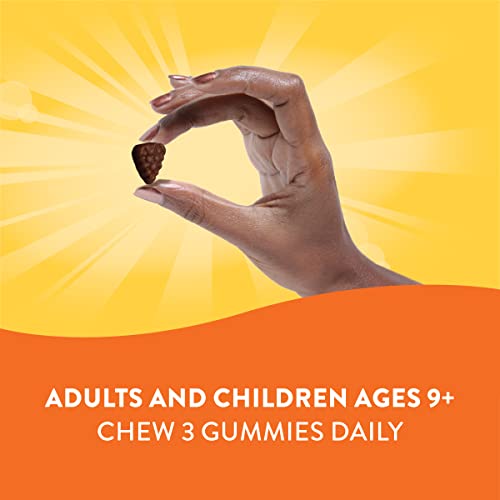 Nature’s Way Alive! Premium Adult Gummy Multivitamins, Essential Vitamins and Minerals, Supports Whole Body Wellness*, Vegetarian, Grape and Cherry Flavored, 90 Gummies