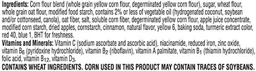 Apple Jacks Cold Breakfast Cereal Cups, 8 Vitamins and Minerals, Kids Snacks, Original (12 Cups)