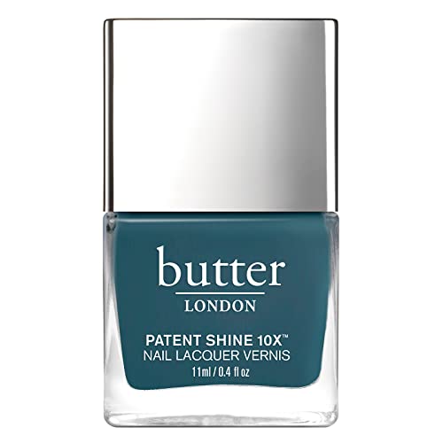 butter LONDON Patent Shine 10X Nail Lacquer, Helps Protect and Strengthen Nails, Gel-Like Finish and Chip-Resistant, Vegan, Cruelty and Paraben Free, Bang On!