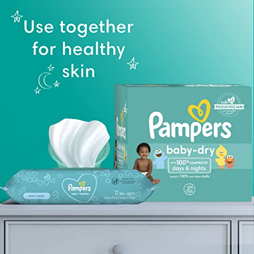 Diapers Size 3, 210 Count - Pampers Baby Dry Disposable Baby Diapers (Packaging and Prints May Vary)