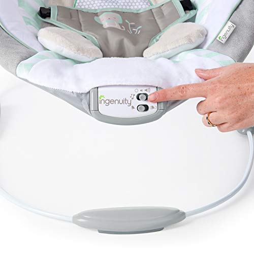 Ingenuity Baby Bouncer Seat with Vibration and Music - Landry The Lion