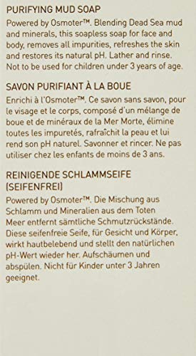 AHAVA Dead Sea Purifying Mud Soap, 3.4 oz