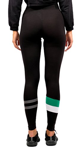 Ultra Game NBA Boston Celtics Womens Leggings Perimeter Fitness Sport Yoga Pants, Black, X-Large