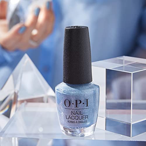 OPI Nail Lacquer, Angels Flight to Starry Nights, Blue Nail Polish, Downtown LA Collection, 0.5 fl oz.
