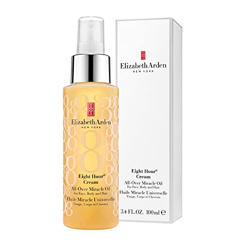 Elizabeth Arden Eight Hour Cream, All-Over Miracle Oil,Face, Body and Hair Oil, 3.4 Oz