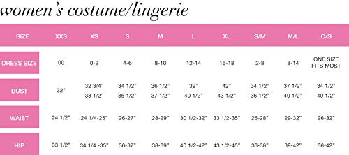 Leg Avenue Women's Kit, Clown Red/Black, One Size