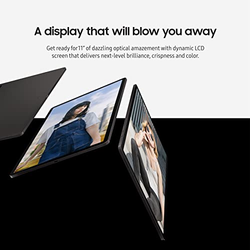 SAMSUNG Galaxy Tab S8+ Android Tablet, 12.4” Large AMOLED Screen, 256GB Storage, Wi-Fi 6E, Ultra Wide Camera, S Pen Included, Long Lasting Battery, Pink Gold