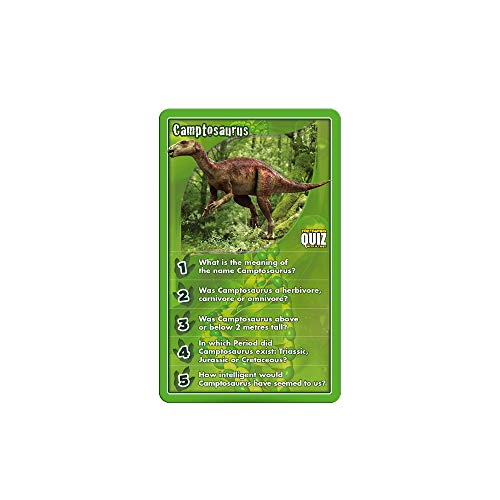 Dinosaur Top Trumps Quiz Game