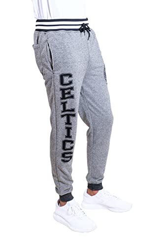 Ultra Game NBA Men's Soft Fleece Active Jogger Sweatpants