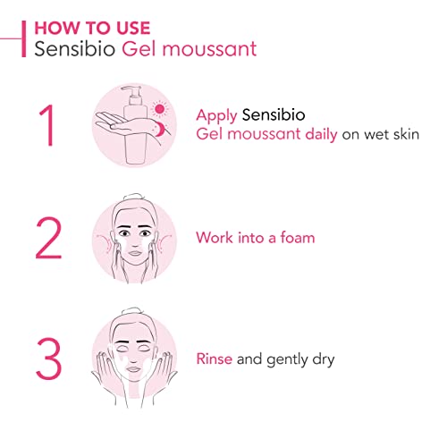 Bioderma - Sensibio - Foaming Gel - Cleansing and Make-Up Removing - Refreshing feeling - for Sensitive Skin