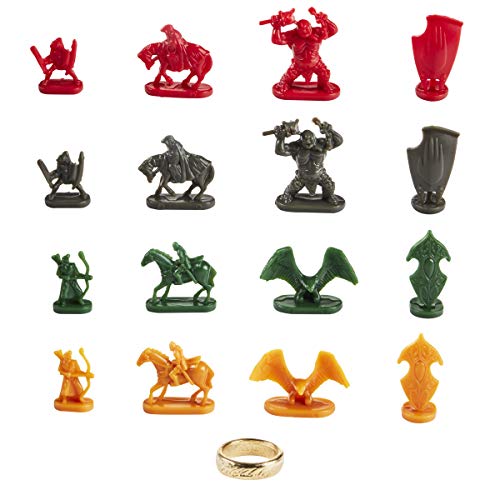 Risk: The Lord of The Rings Trilogy Edition Strategy Family Board Games, Ages 10 and Up, for 2-4 Players (Amazon Exclusive)