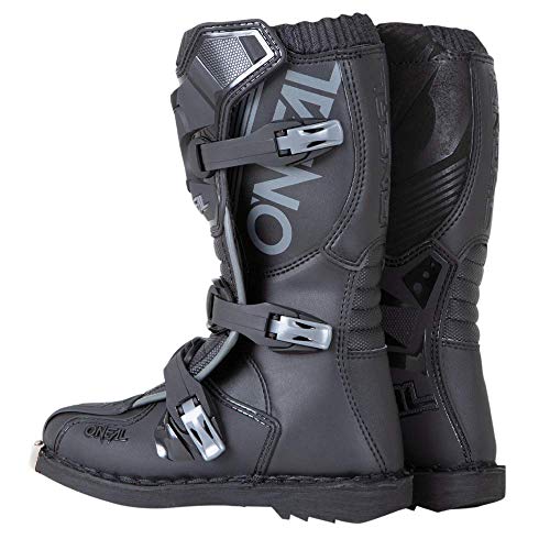 O'Neal 0332-102 Unisex-Child Element Dirtbike Boots (Black, 2)