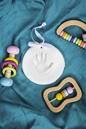 Pearhead Babyprints Hand or Footprint Keepsake, DIY Ornament Kit, Year-Round, Christmas
