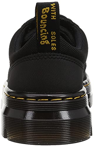 Dr. Martens unisex adult 5 Tie Shoe Oxford, Black Extra Tough 50/50+ajax, 9 Women 8 Men US