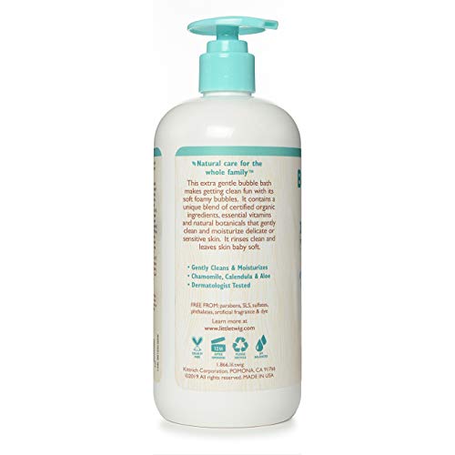 Little Twig Bubble Bath, Natural Plant Derived Formula, Fragrance Free, 17 fl oz.