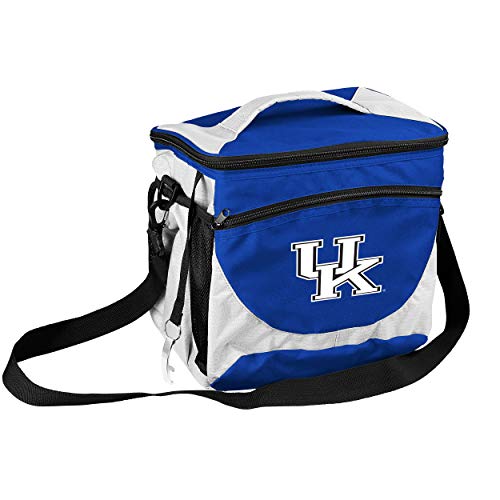 logobrands NCAA Kentucky Wildcats Unisex Adult 24-Can Cooler with Bottle Opener and Front Dry Storage Pocket, One Size, Multicolor
