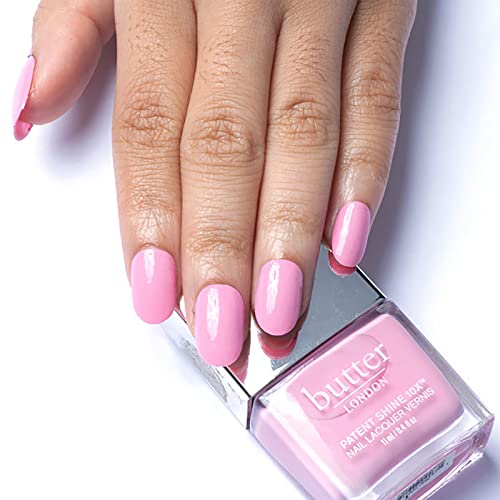 butter LONDON Patent Shine 10X Nail Lacquer, Gel-Like Finish, Chip-Resistant Formula, 10-Free Formula, Cruelty-Free, Polymer Technology, Fruit Machine