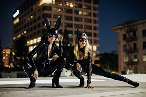 Leg Avenue Women's Wicked Kitty Adult Sized Costumes, Black, Small US