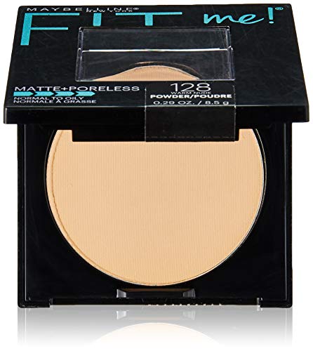 Maybelline Fit Me Matte + Poreless Pressed Face Powder Makeup, Warm Nude, 0.29 oz.