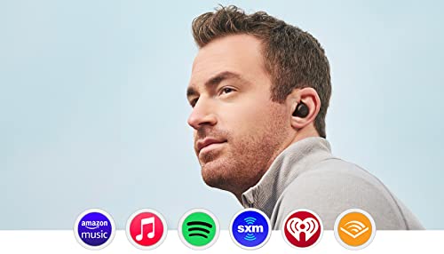 Echo Buds with Active Noise Cancellation (2021 release, 2nd gen) | Wired charging case | Black