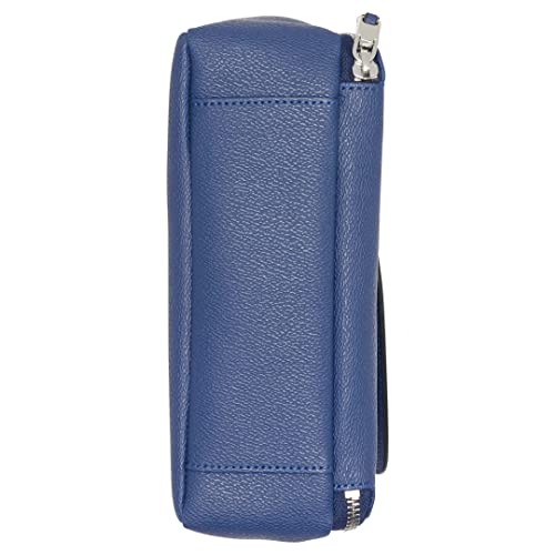 Calvin Klein Ava Novelty Demi Shoulder Bag, Medieval Blue Textured