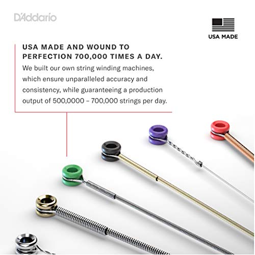 D'Addario Guitar Strings - Phosphor Bronze Acoustic Guitar Strings - EJ16-3D - Rich, Full Tonal Spectrum - For 6 String Guitars - Made in the USA - 12-53 Light, 3-Pack