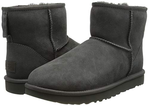 UGG Women's Classic Mini II Boot, Grey, 5